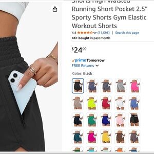 Womens Medium NWT running shorts